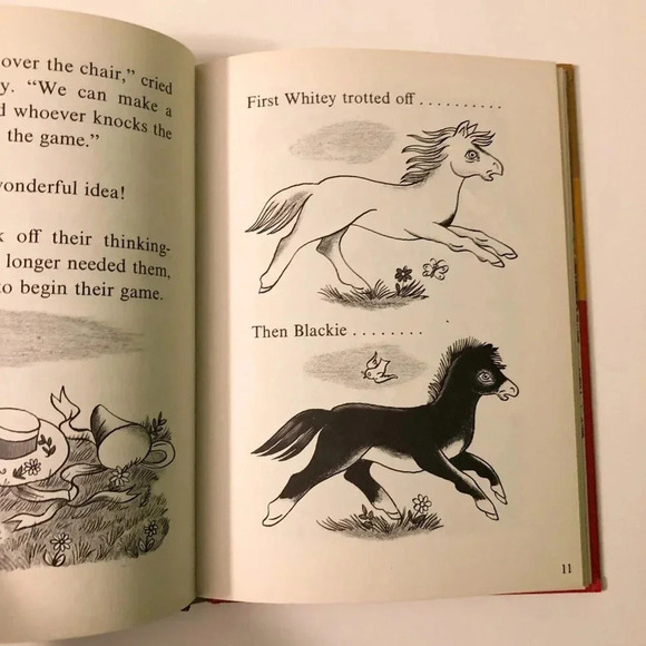 Vtg 60s Double Book Three Little Horses and Veronica Piet Worm Duvoisin - Picture 16 of 16